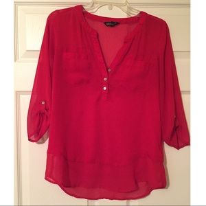 Red Express Blouse | S